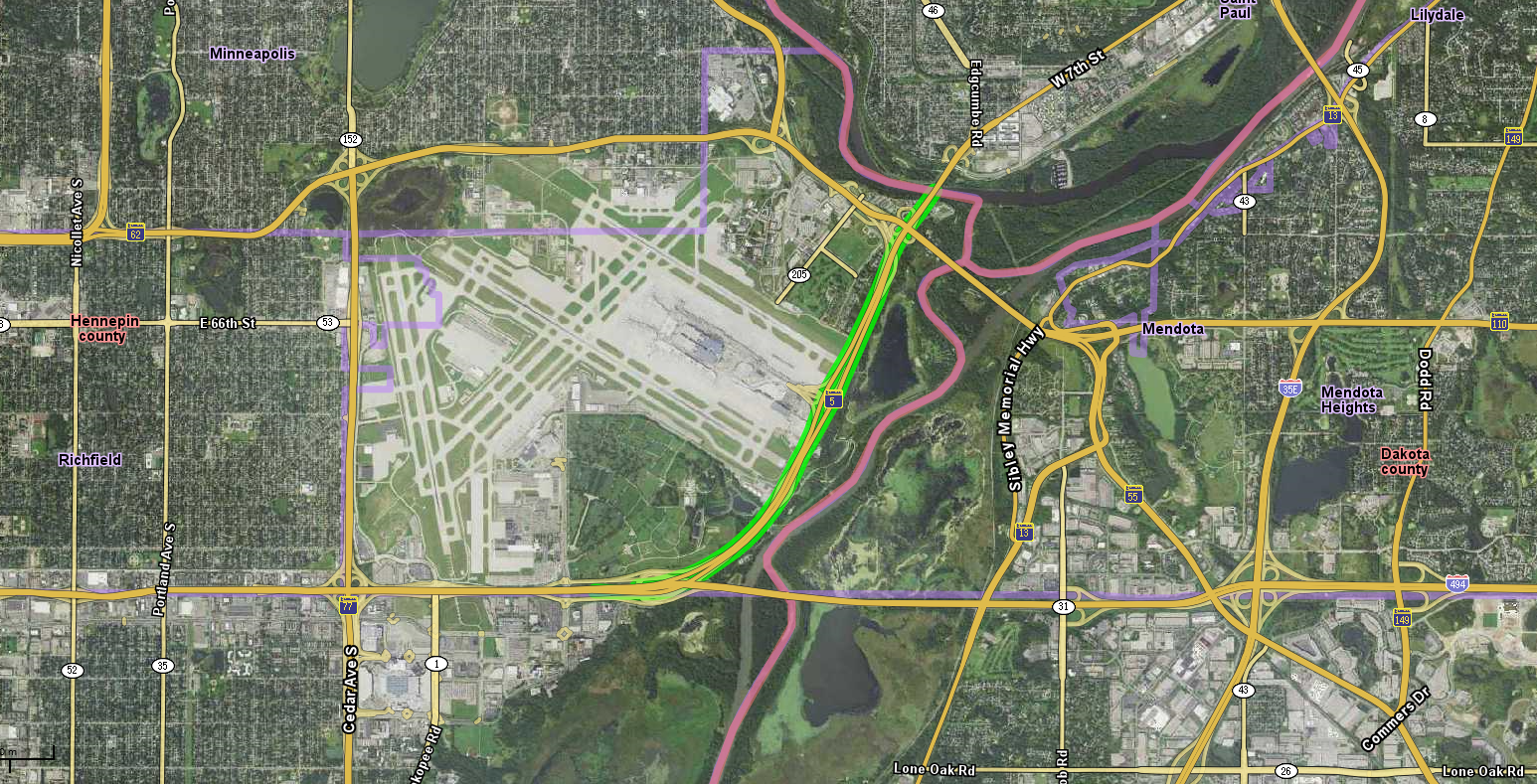 TH 5 corridor image for construction impact and freeway work